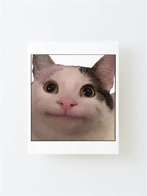 "Polite cat meme, funny cat meme" Mounted Print for Sale by ElevenGraphics | Redbubble