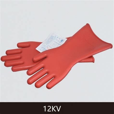 Anti Electricity Protect Rubber Gloves Professional High Voltage