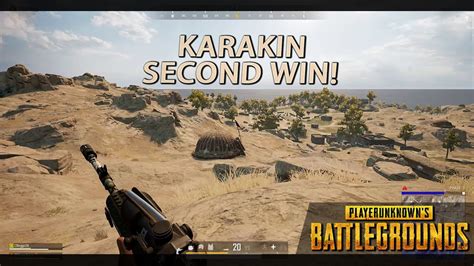 Karakin Second Win Pubg Youtube