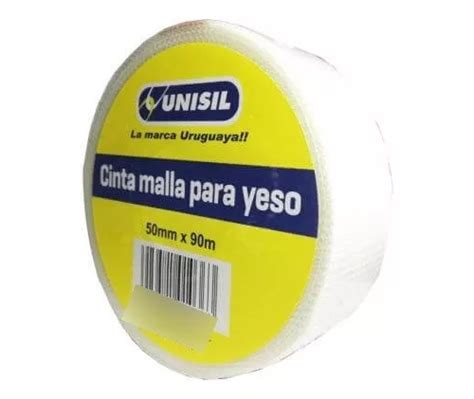 Cinta Malla Fibra Autoadhesiva Yeso 50 Mm X 90 Metros Unisil Cuotas