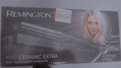 Remington Pro Ceramic Extra Wide S5525 Hair Straightener Review