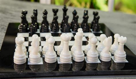 Buy Black And White Marble Chess Game Handmade Marble Chess Set Online