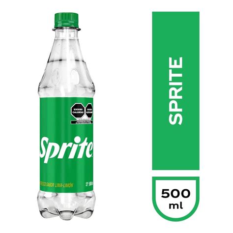 Refresco Sprite sabor lima limón 500 ml Walmart