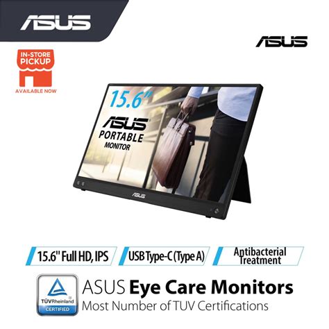 Asus Zen Screen MB16ACV USB Monitor 15 6 Inch Full HD IPS Hybrid