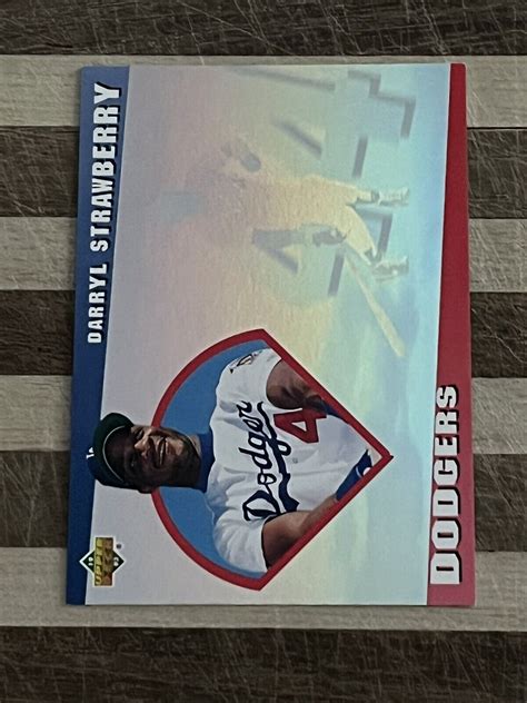 1993 Upper Deck Diamond Gallery 9 Darryl Strawberry For Sale Online