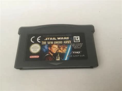 STAR WARSNINTENDO GAME Boy AdvanceGbaSpDs LiteFree UkPostage