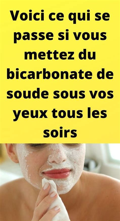 Voici Ce Qui Se Passe Si Vous Mettez Du Bicarbonate De Soude Sous Vos