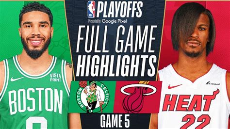 HEAT Vs CELTICS FULL GAME 5 HIGHLIGHTS May 1 2024 2024 NBA