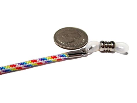 Rainbow Paracord Eyeglass Cord Pick You Eyeglass Grips Pick Etsy