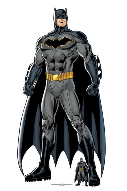 Batman Caped Crusader Official Dc Comics Lifesize Cardboard Cutout