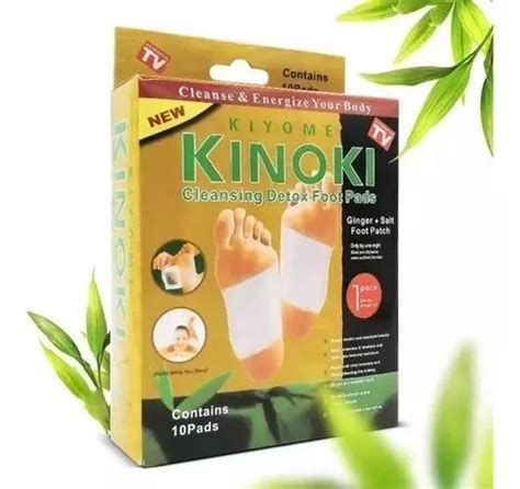 Parches Desintoxicantes Kinoki Dorado 10 Pzas MercadoLibre