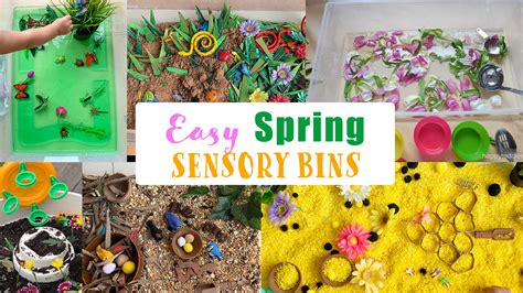 21 Easy Spring Sensory Bins For Kids Happy Toddler Playtime