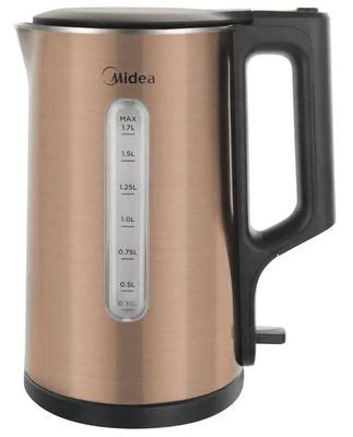 Чайник электрический Midea MK-8079, 2200Вт, бронзовый – купить в ...