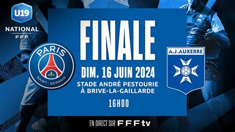 Finale Paris SG Vs AJ Auxerre En Direct 15h48 I Play Offs