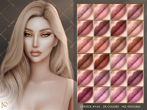 Jul Haos [cosmetics] [patreon] Lipstick 145 The Sims 4 Catalog