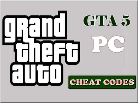 Popular Grand Theft Auto V Cheat Codes Xdarom