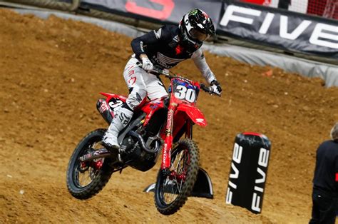 Team Honda HRC Rules Paris Supercross