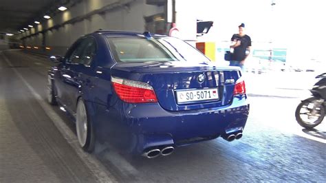 Tunnel Sounds! BMW M5 V10, Aventador, C63, Huracan & More! - YouTube