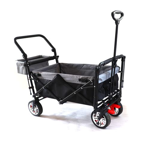 Push Pull Wagon with Canopy Multi Function Outdoor Folding Wagon - China Folding Wagon and ...