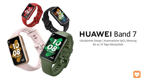 Huawei Watch Fit 2 und Band 7 vorgestellt