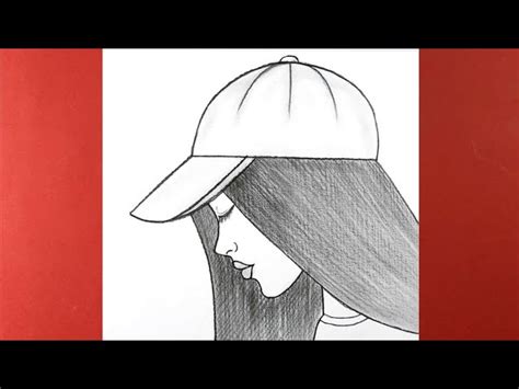 Comment Dessiner Une Fille Avec Une Casquette Dessin De Fille Facile