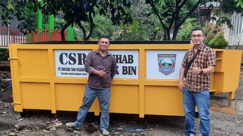 Pemkab Pasaman Barat Terima Csr Rehab Kontainer Sampah Dari Incasi Raya