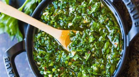 Recette Chimichurri Maison