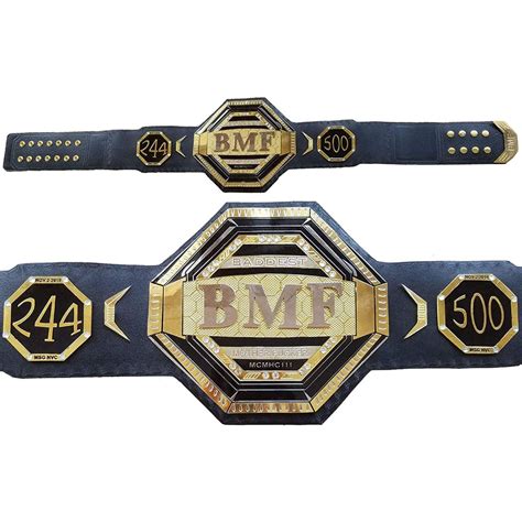 UFC BMF Heavyweight Championship Replica Title Belt