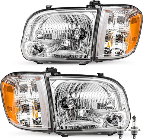 Amazon JSBOYAT Headlights For 05 06 Toyota Tundra 05 07 Sequoia