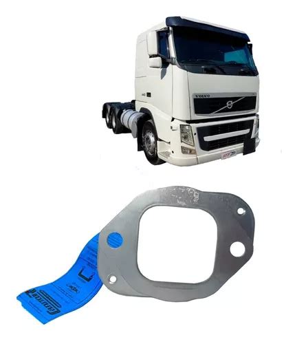 Junta Coletor Escape Volvo Fh 360 400 440 480 520 Após 2006 MercadoLivre