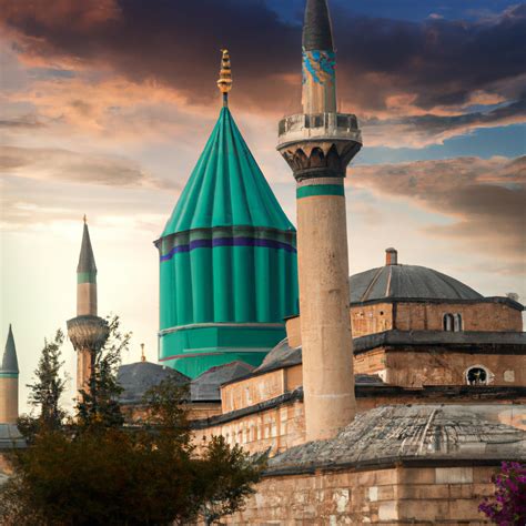 Mevlana Cultural Center In Konya In Turkey Overview Prominent Features