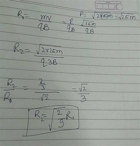 An Electron Having Kinetic Energy T Is Moving In A Circular Orbit Of Radius R Perpendicular To A