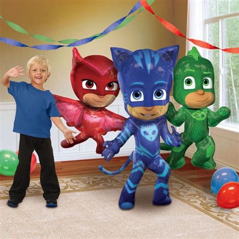 Pj Masks Airwalker Foil Helium Balloon 144cm 57 In Partyrama