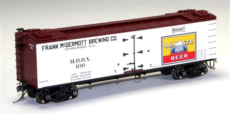 Mth 80 94034 Senate Beer Ho Scale R40 2 Woodside Reefer Car Ebay