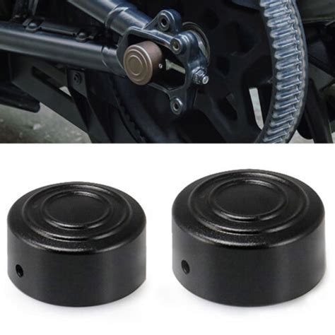 Black Motorcycle Rear Axle Cap Nut Cover For Harley Sportster S RH1250S