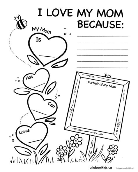 Free Printable Mothers Day Worksheets