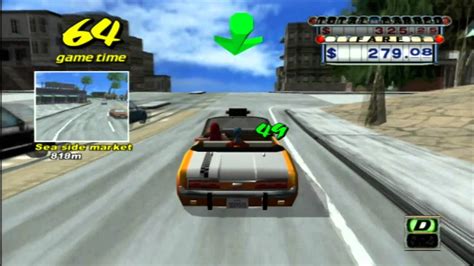 Classic Game Room Crazy Taxi For Ps3 Review Youtube