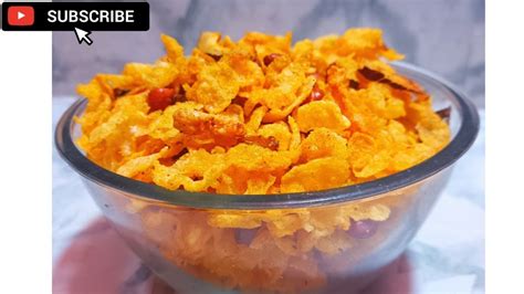 Corn Flakes Chivda Namkin Ki Recipe कॉर्न फ्लेक्स चिवड़ा नमकीन की