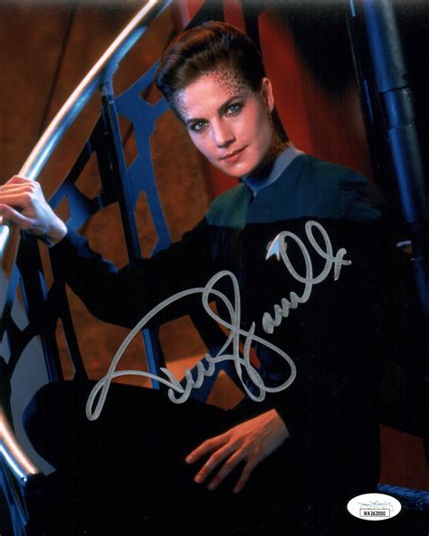 Terry Farrell Star Trek 8x10 Signed Photo JSA COA Certified Autograph