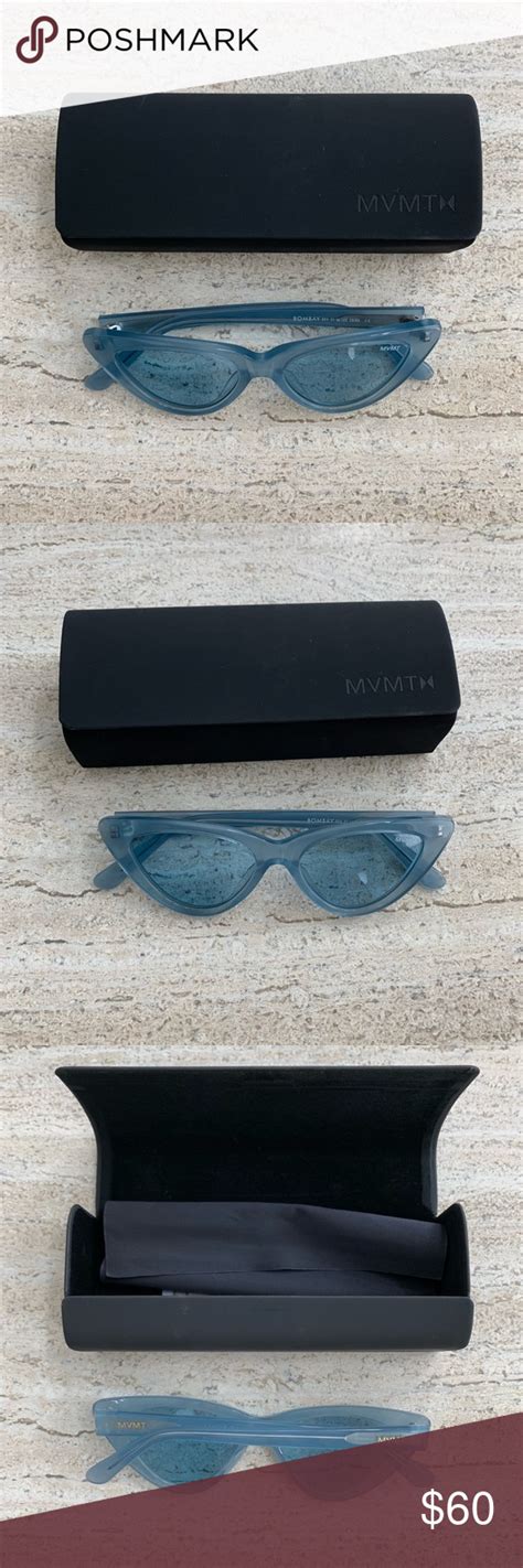 Mvmt Sunglasses Blue Lenses Mvmt Ice Blue