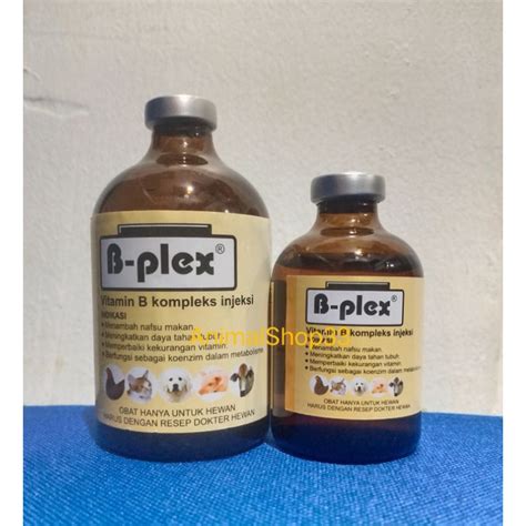 Jual Vitamin Injeksi B Komplek B Compex B PLEX 100ml Dan 50ml Shopee