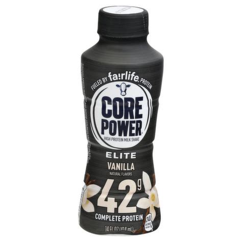 Core Power Milk Shake High Protein Elite Vanilla