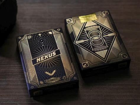 The Classy Black Nexus Deck From Penguin Gold Foil On All The Cards