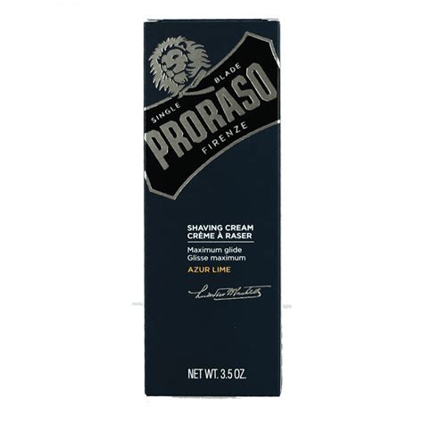 Proraso Azur Lime Shaving Cream 100ml Free UK Delivery Shave Lounge