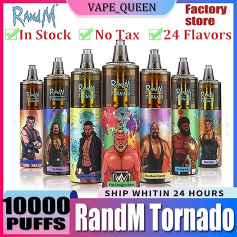 Factory Randm Tornado Puffs K Puffs E Cigarette Disposable Vape