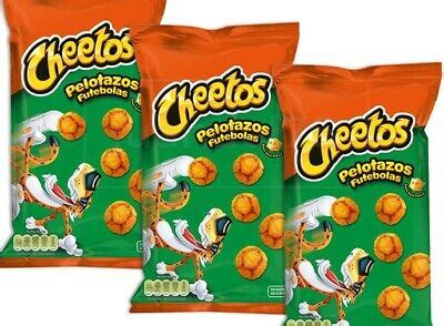 3 X CHEETOS PELOTAZOS CHEESEBALLS SNACKS 130G UK SELLER FAST