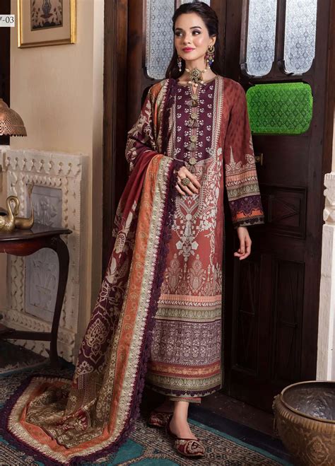 Rania By Asim Jofa Printed Cotton Suits Unstitched Piece Aj Rn Ajrw