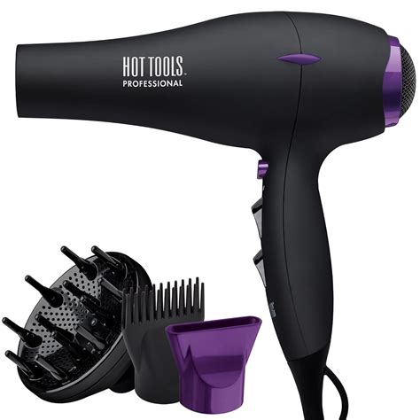 Hot Tools Tourmaline Turbo Ionic Watt Dryer With Ceramic And Titanium Technology Walmart