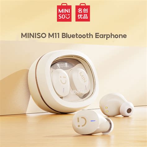 Tai nghe bluetooth LENOVO M11 Miniso âm thanh chất lượng cao giảm tiếng