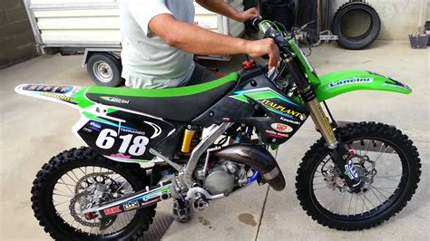 Kawasaki Kx 125 By Lancini Youtube